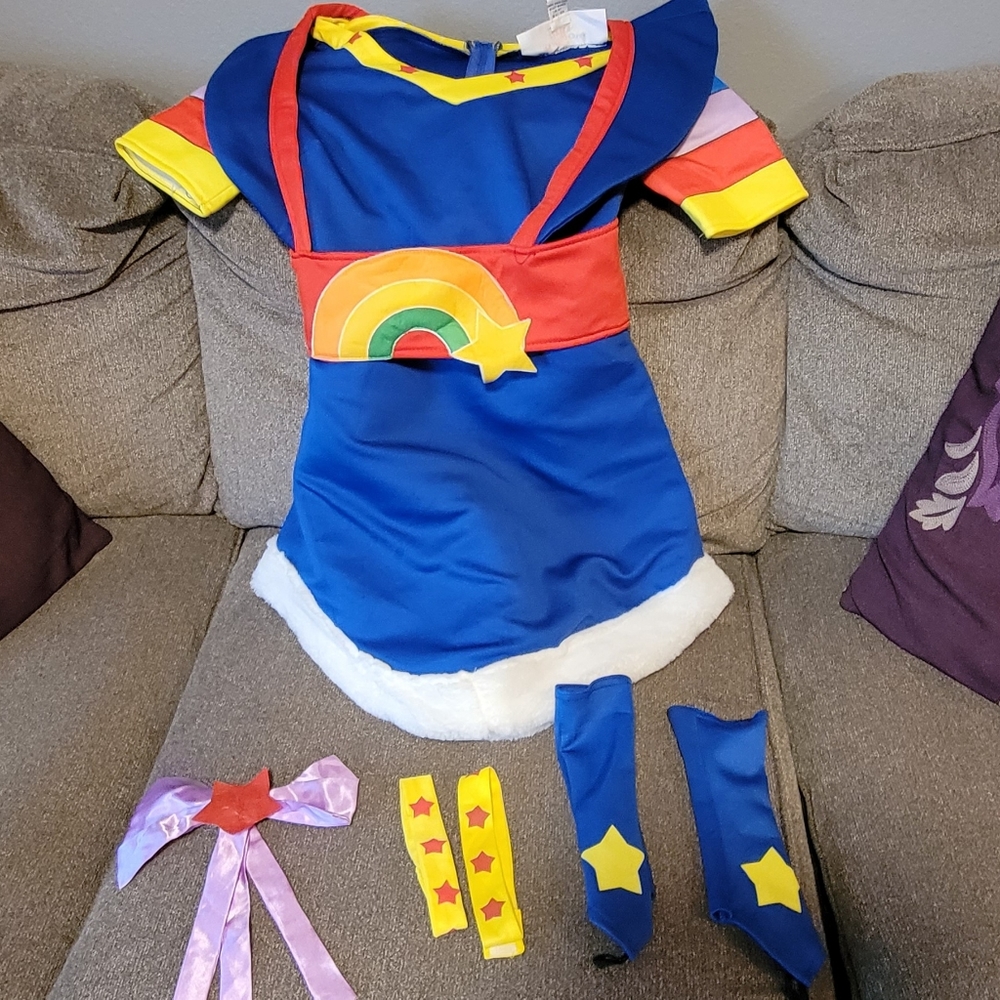 Rainbow bright cosplay costume